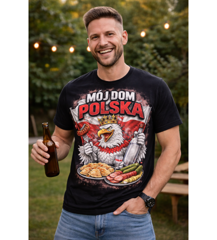 KOSZULKA PATRIOTYCZNI Mój Dom Polska